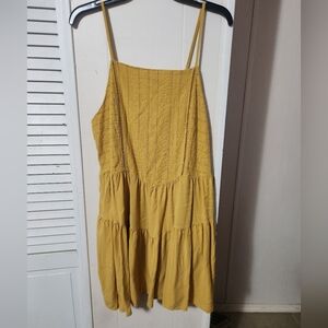 Wild Fable Yellow Short Dress